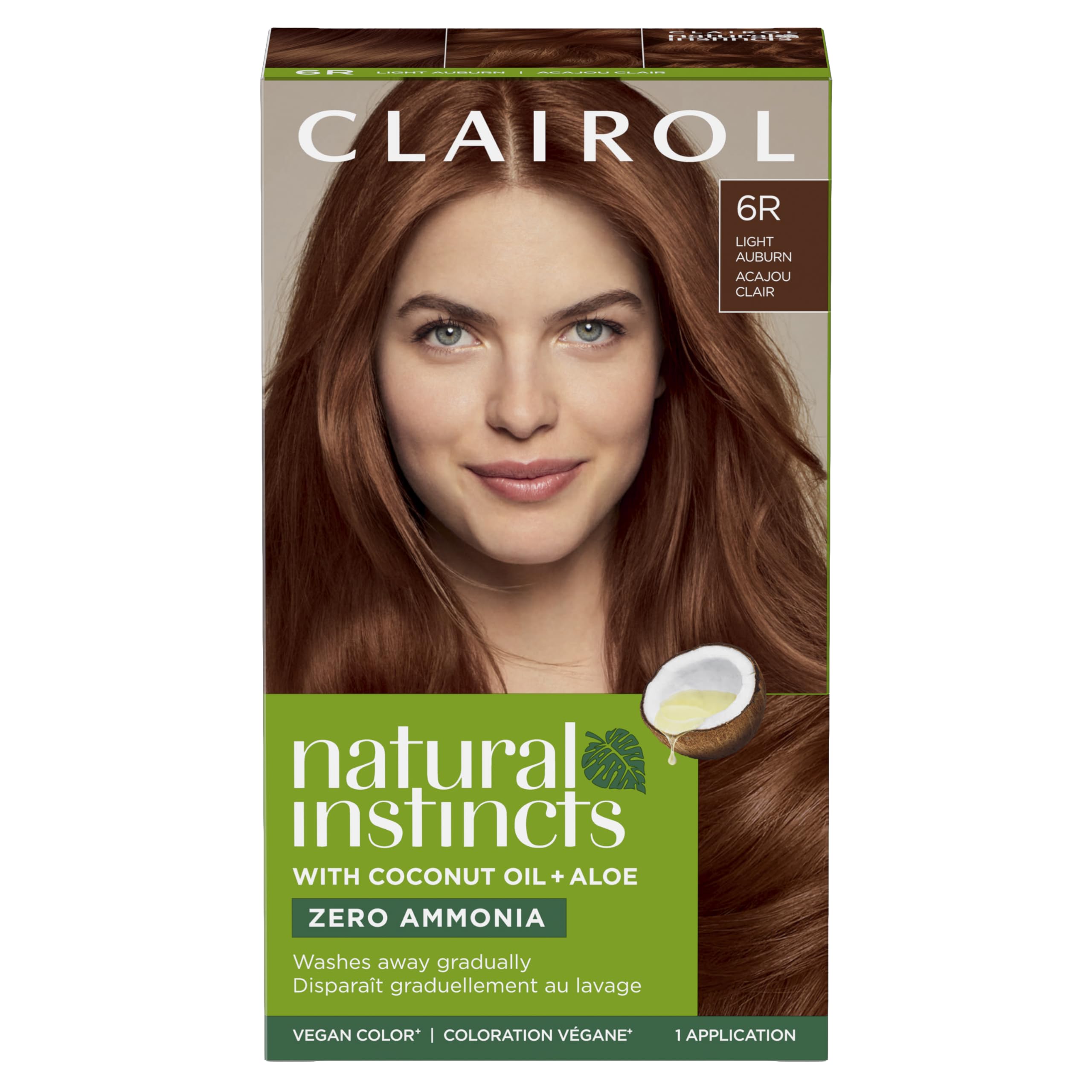Clairol Natural Instincts: kit couleur crème et activateur pour une application simple.
