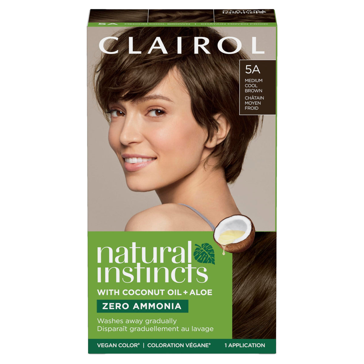 Clairol Natural Instincts: kit d’application facile pour une coloration à domicile rapide