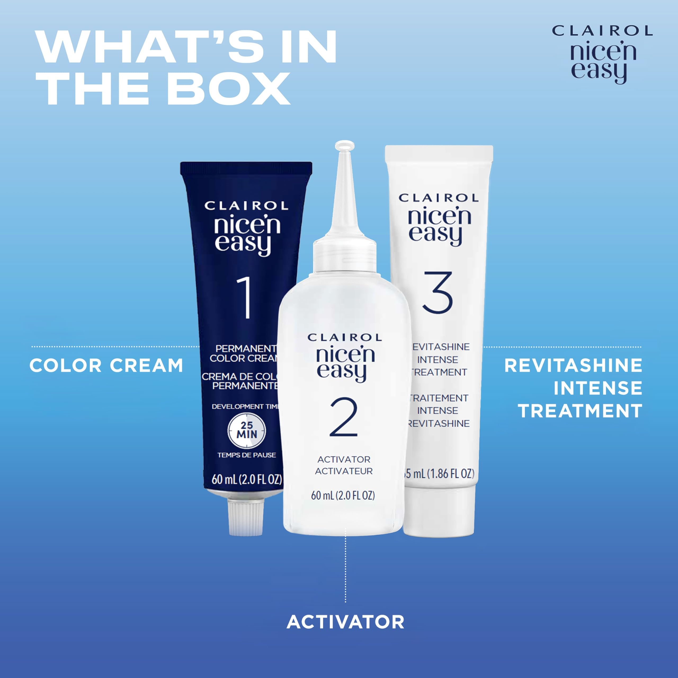 Soin Revitashine Intense après coloration Clairol Nice'n Easy 6R