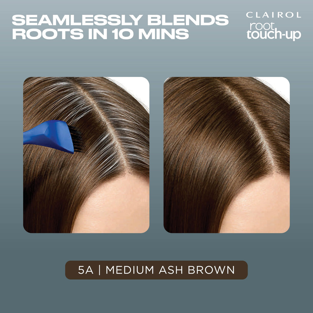 Clairol Retouche Racines brosse et bol pour une application salon.