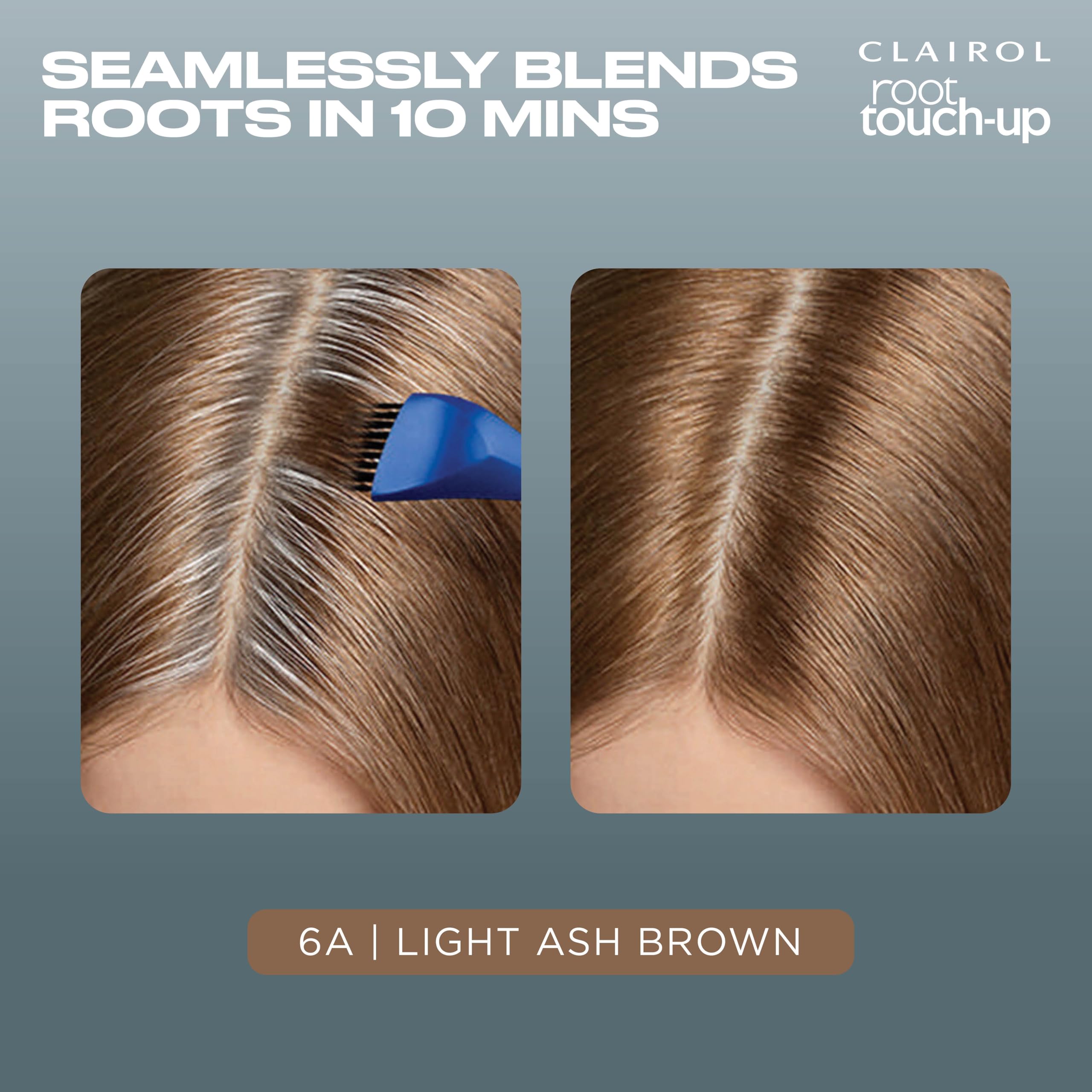 Clairol Retouche Racines - gants inclus pour une application propre et sans tache.