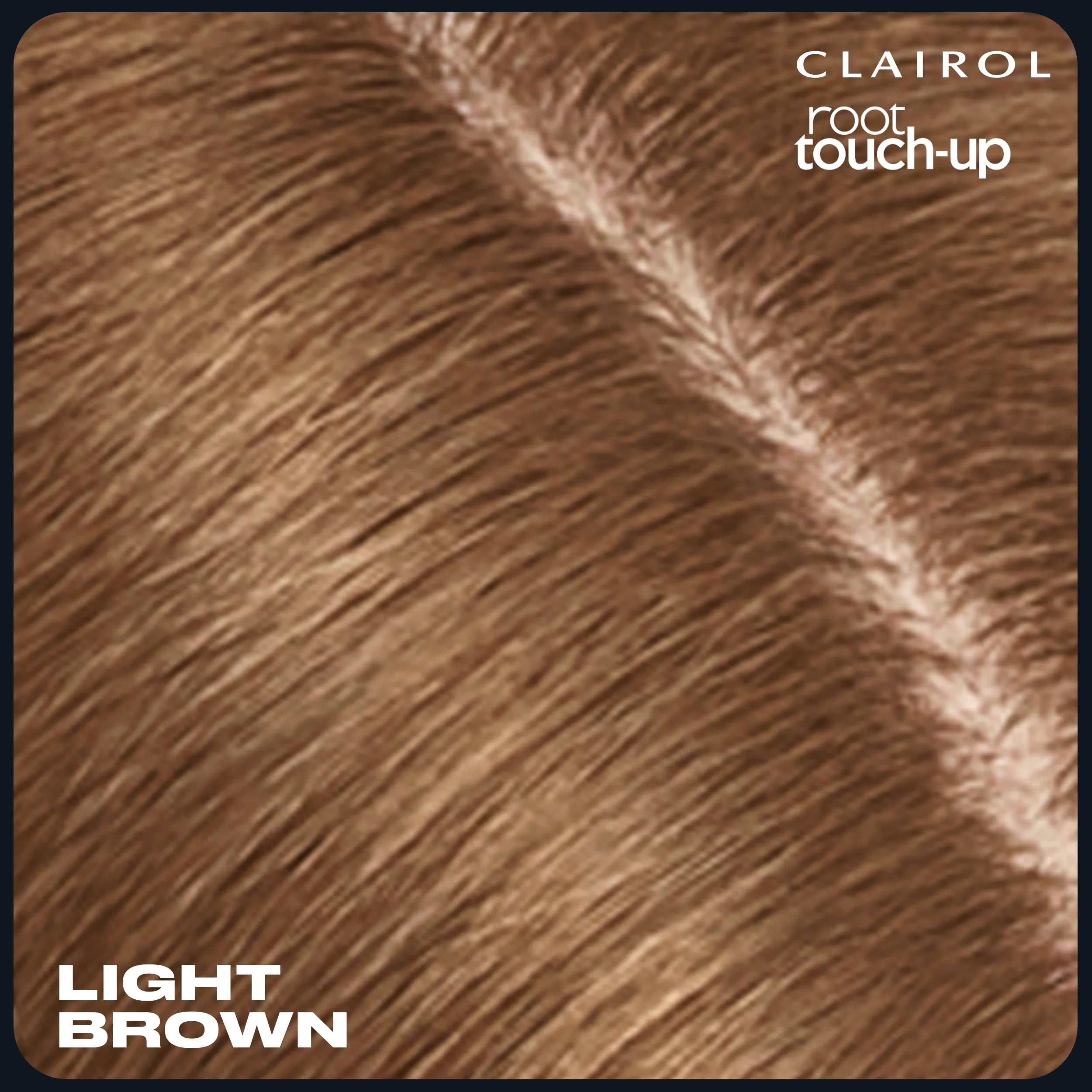 Clairol Root Touch-Up sans dommage et sans parfum agressif.