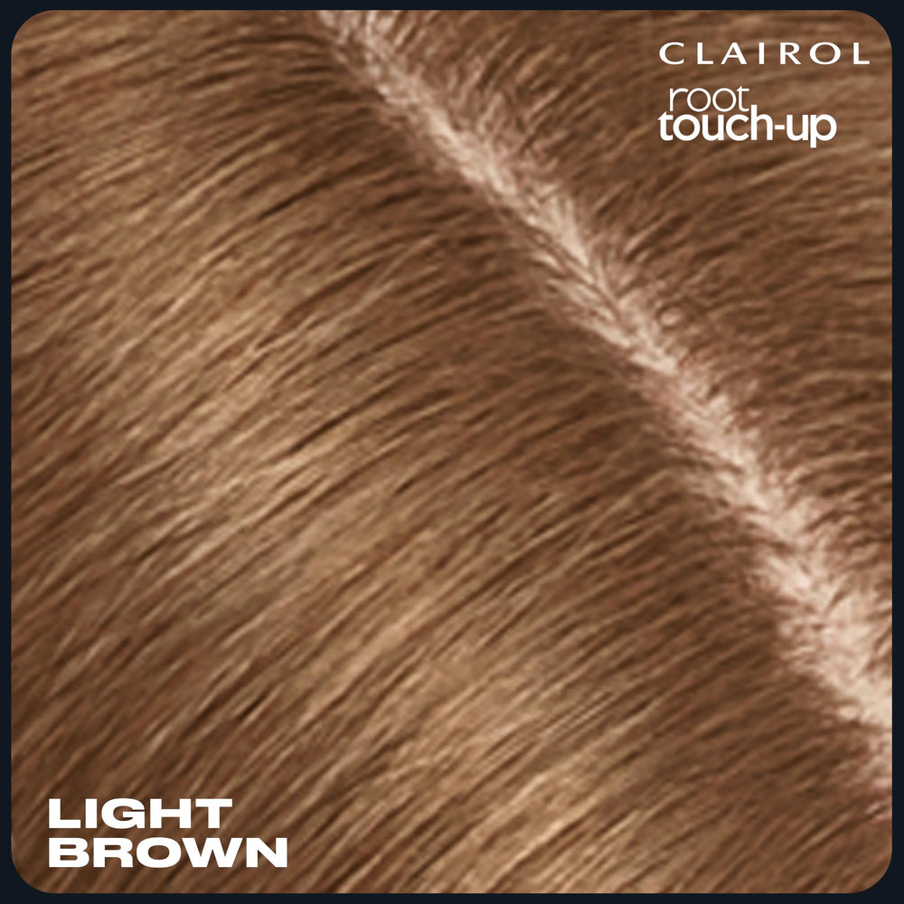 Clairol Root Touch-Up sans dommage et sans parfum agressif.