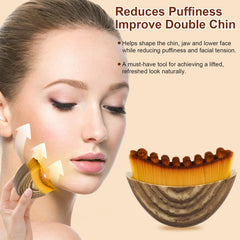 Brosse Clapery lymphatique visage – précision du contour pour une ligne de mâchoire plus nette.