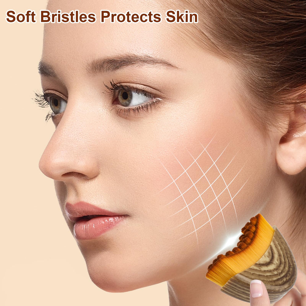 Brosse Clapery lymphatique visage – routine quotidienne rapide et efficace.