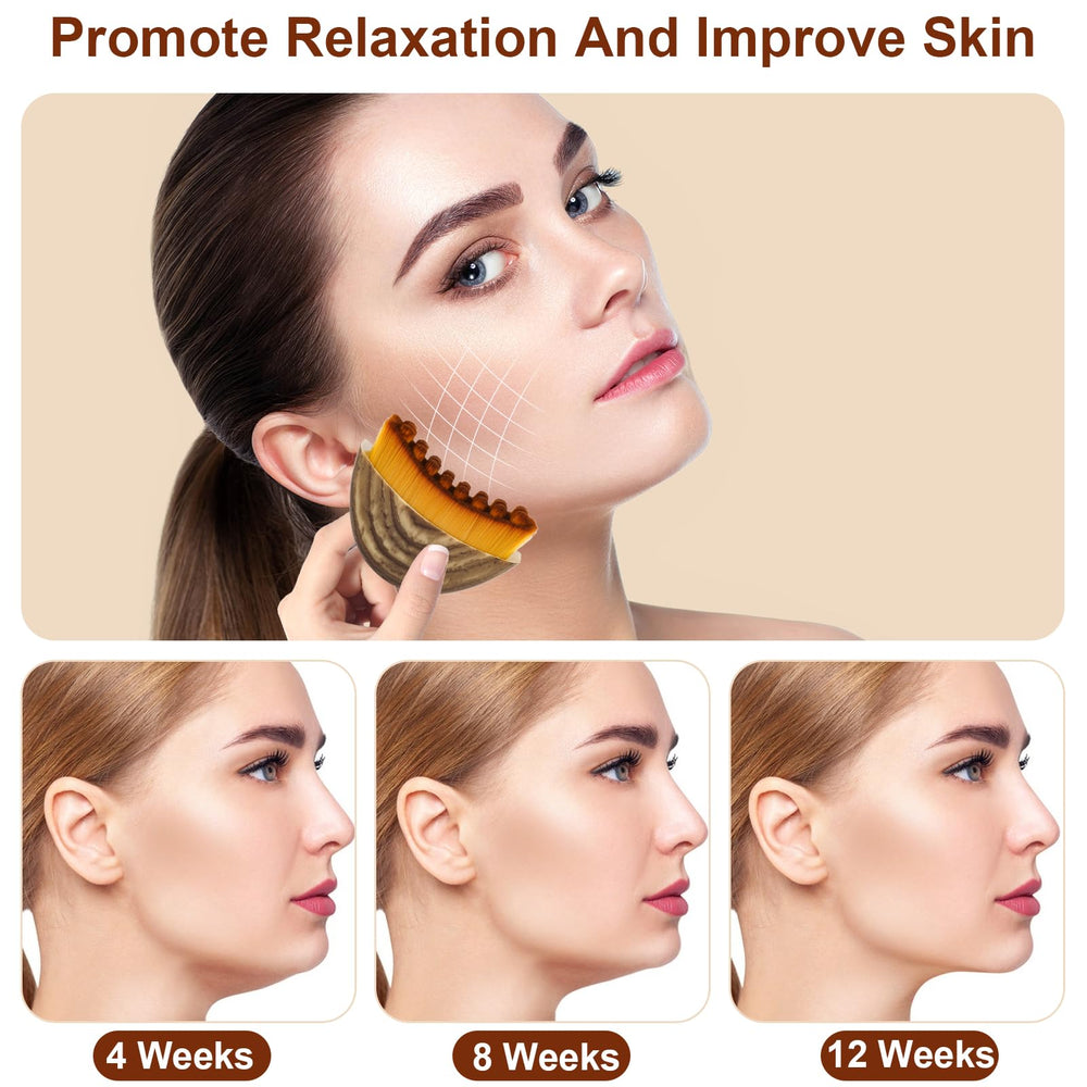 Brosse Clapery lymphatique visage – expérience spa à domicile.