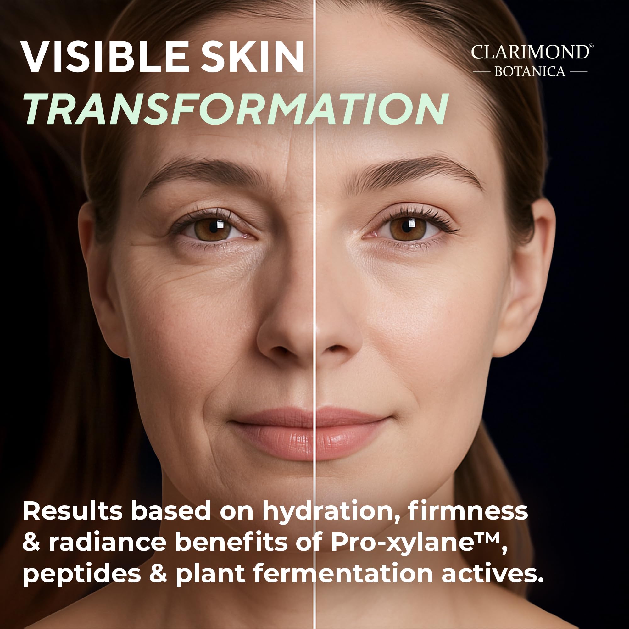 CLARIMOND Radiance Renewal – absorption rapide, fine couche sous le maquillage.