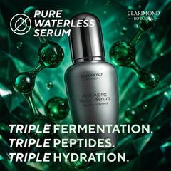 CLARIMOND Collagene-Peptide Sérum: texture légère, rituel visage fluide et agréable.