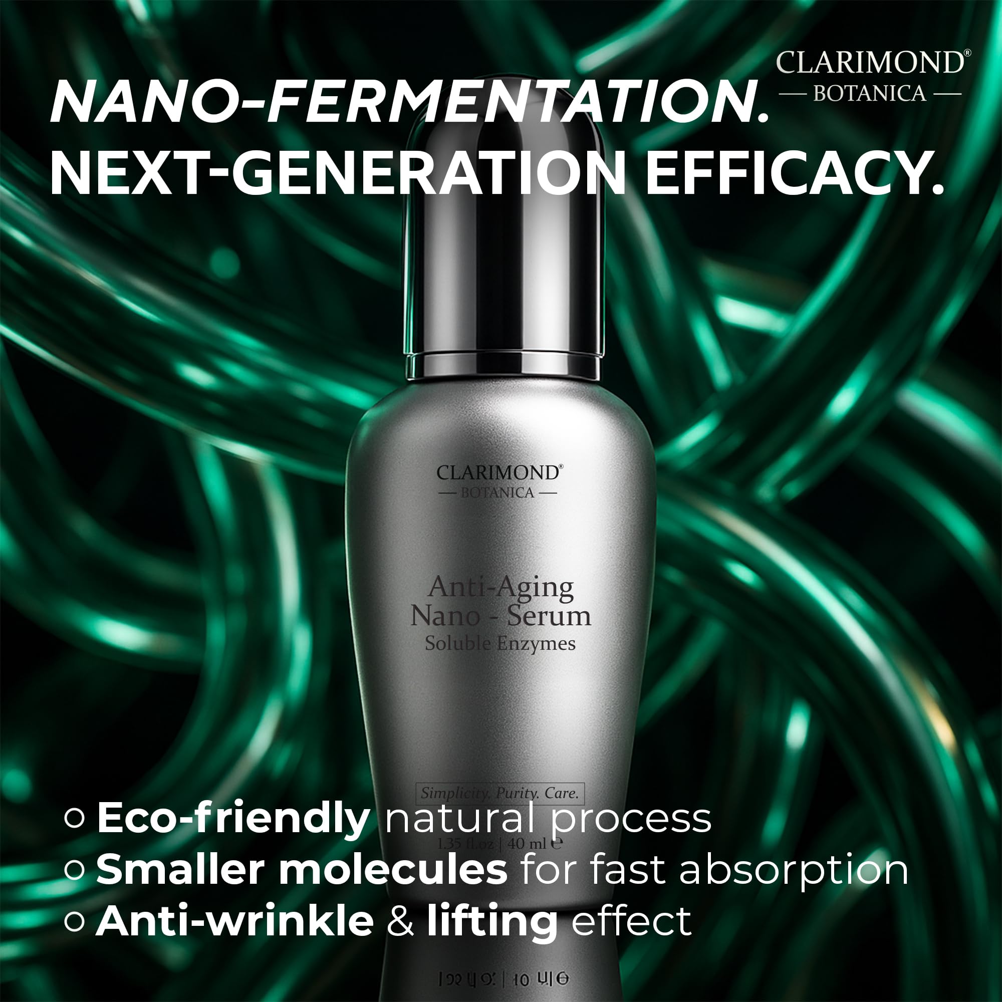 CLARIMOND Collagene-Peptide Sérum: complexe peptides pur; peau visiblement plus ferme.
