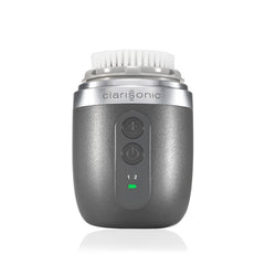 Clarisonic Alpha FIT, brosse visage homme gris, nettoyage en profondeur des pores.
