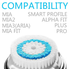 Remplacement tous les 3 mois avec Clarisonic pour maintenir les performances.