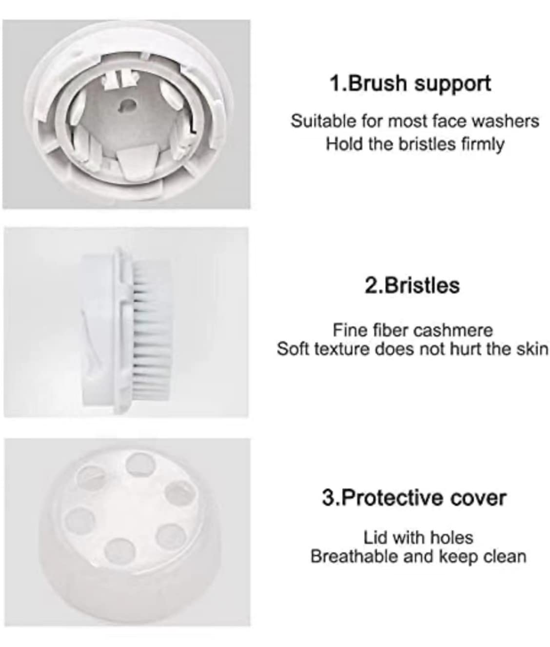 Clarisonic compatibilite avec toutes brosses visage, flexibilité d'utilisation.