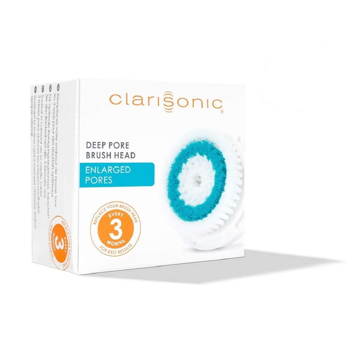 Tête Clarisonic pour pores profonds, compatible Alpha Fit X, résultats potentiels.
