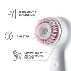 Clarisonic Radiance pour Mia Fit: tête de remplacement, nettoyage efficace et peau douce après usage.