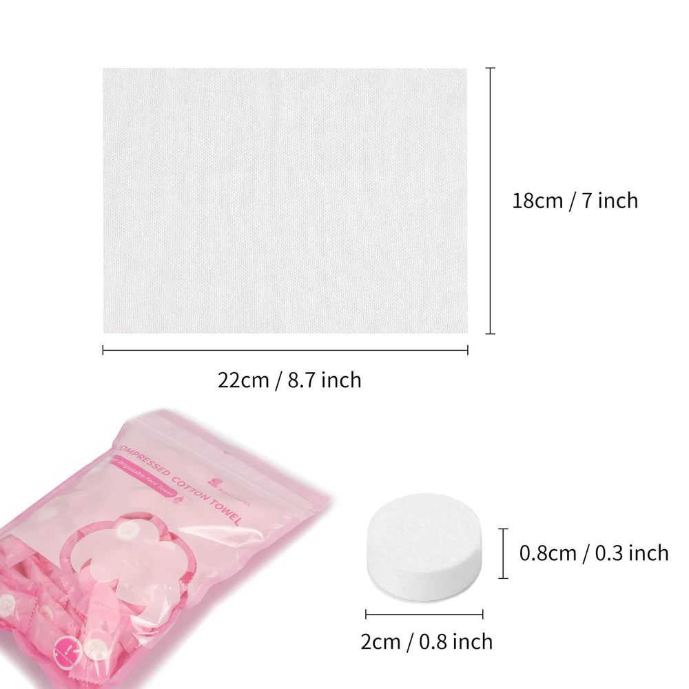 Classycoo serviette compressée rose idéal pour sport et activités
