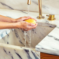 Claus Porto Banho Citron Verveine mousse crémeuse pour une douche rafraîchissante