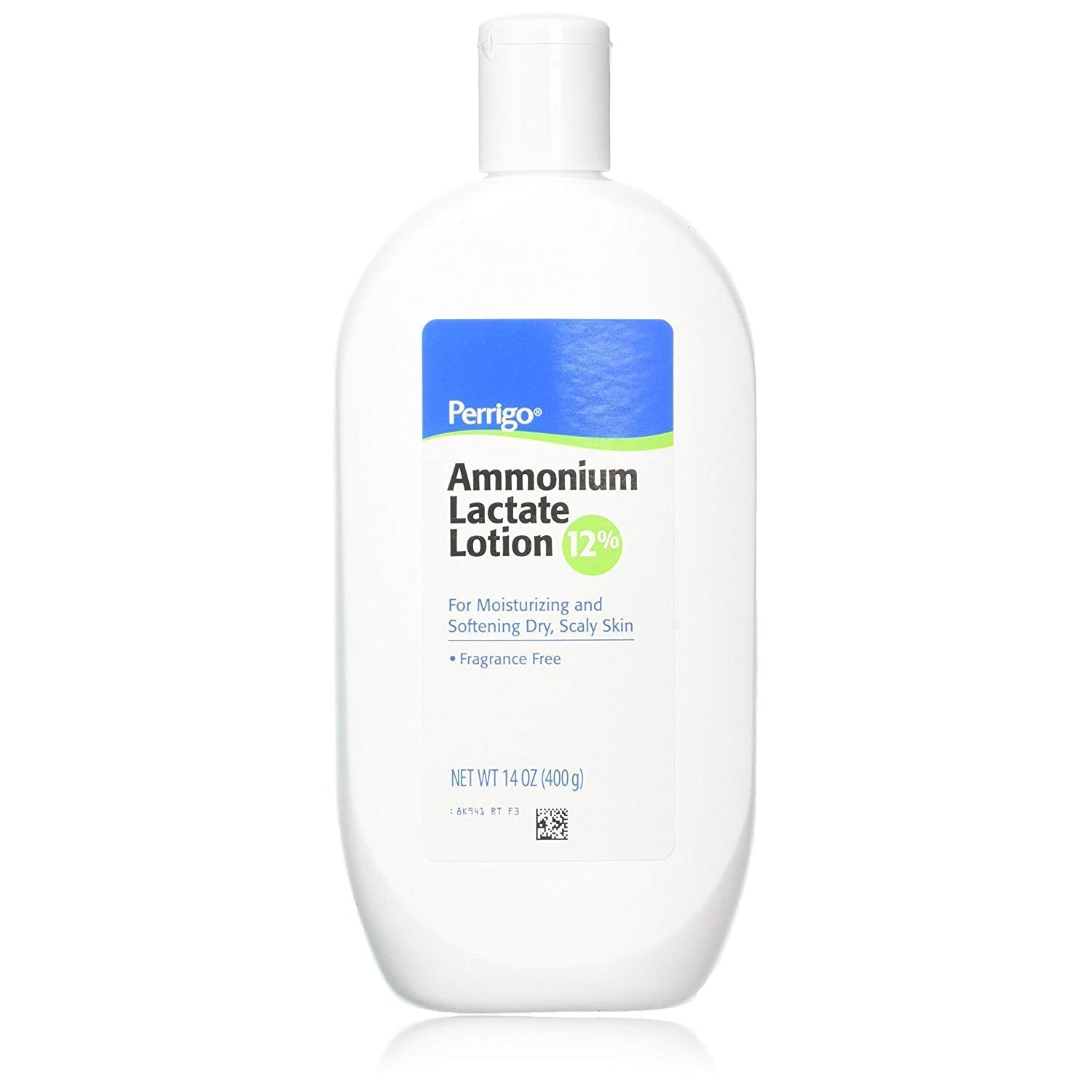 CLAY Ammonium Lactate Lotion 12% avec bouchon clapet, texture légère idéale pour une hydratation quotidienne.