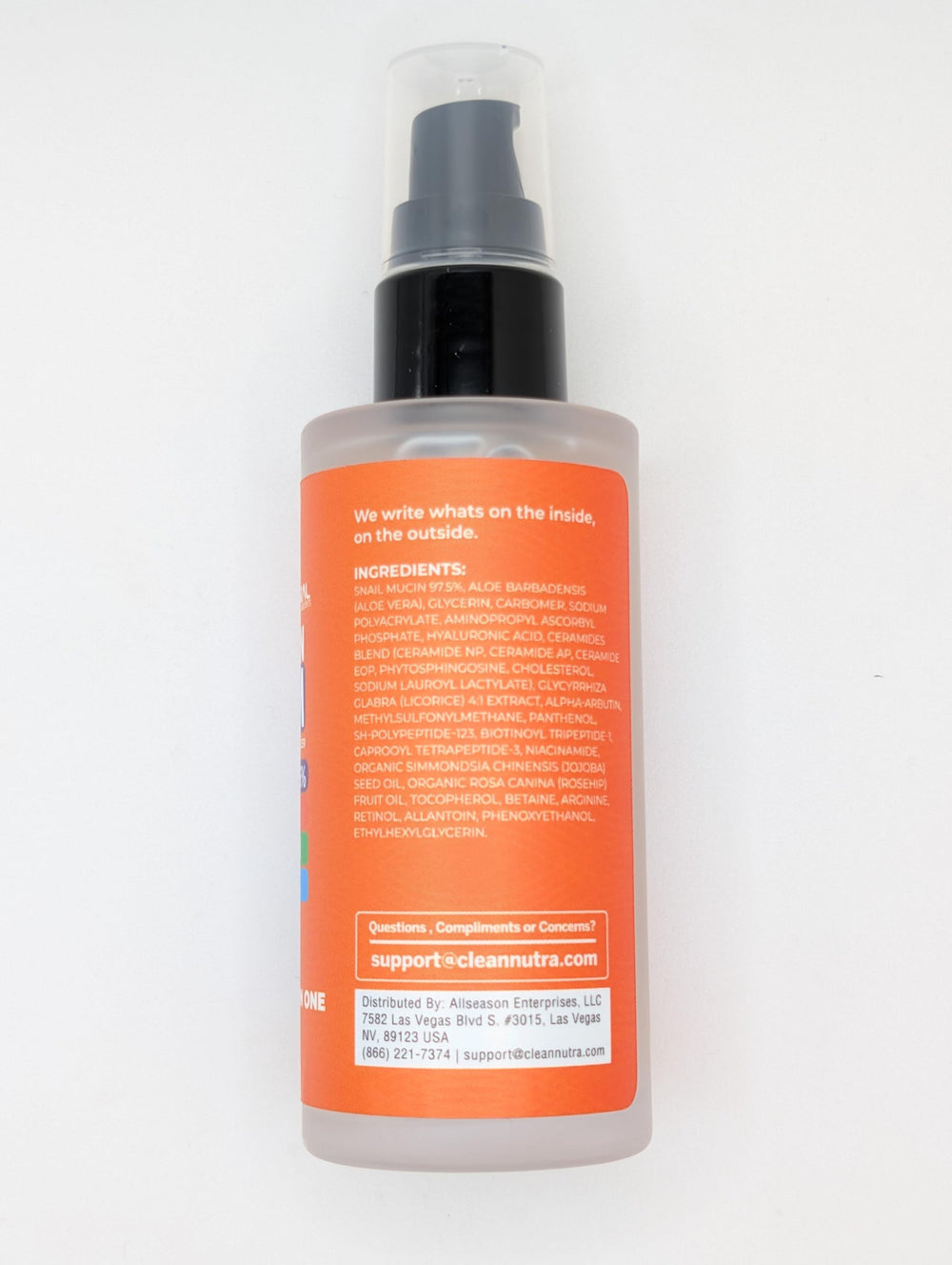 Sérum Aloe Vera Clean Beauty apaisant et calmant
