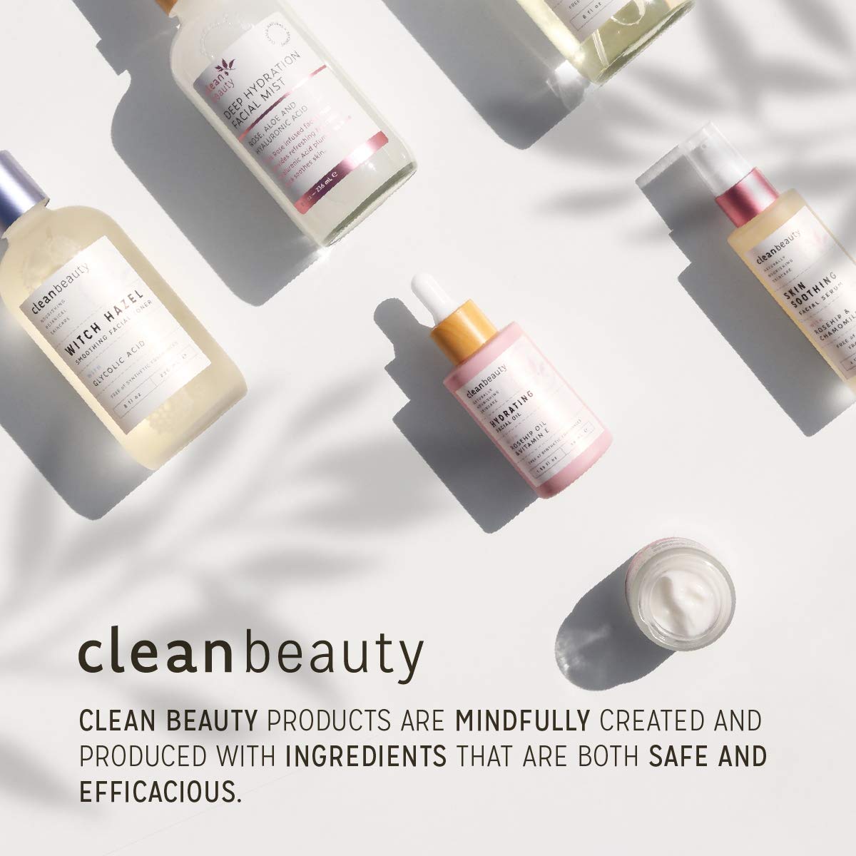 Clean Beauty vitamine E huile visage, renforçant la barrière cutanée