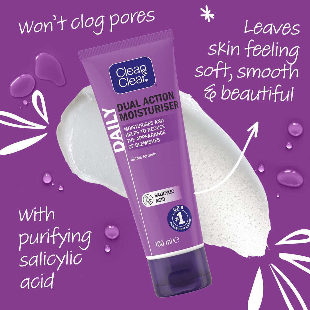 Clean & Clear Hydratant Double Action – absorption rapide sans effort