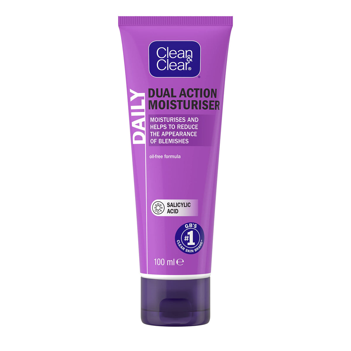 Clean & Clear Hydratant Double Action – bouteille 100 ml, hydratation quotidienne