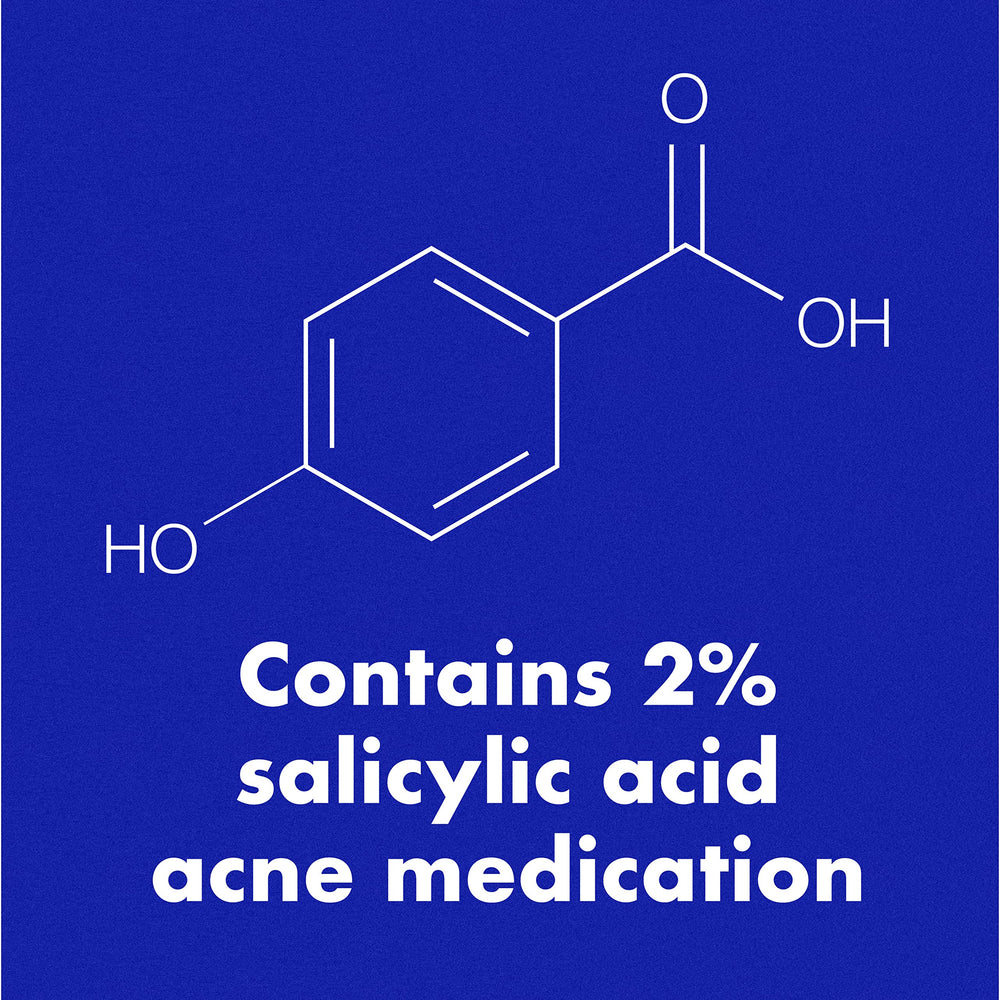 Convient à la peau sujette à l'acné et à l'exfoliation régulière avec Clean & Clear.