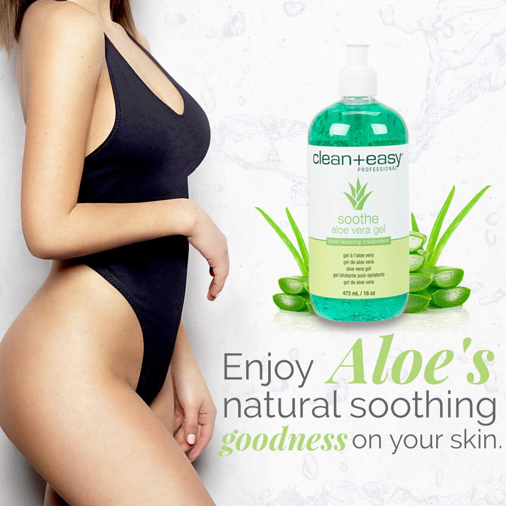 Clean + Easy: texture non grasse qui nourrit après épilation.