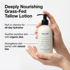 Clean + Kind avec aloe vera, apaise irritations quotidiennes.