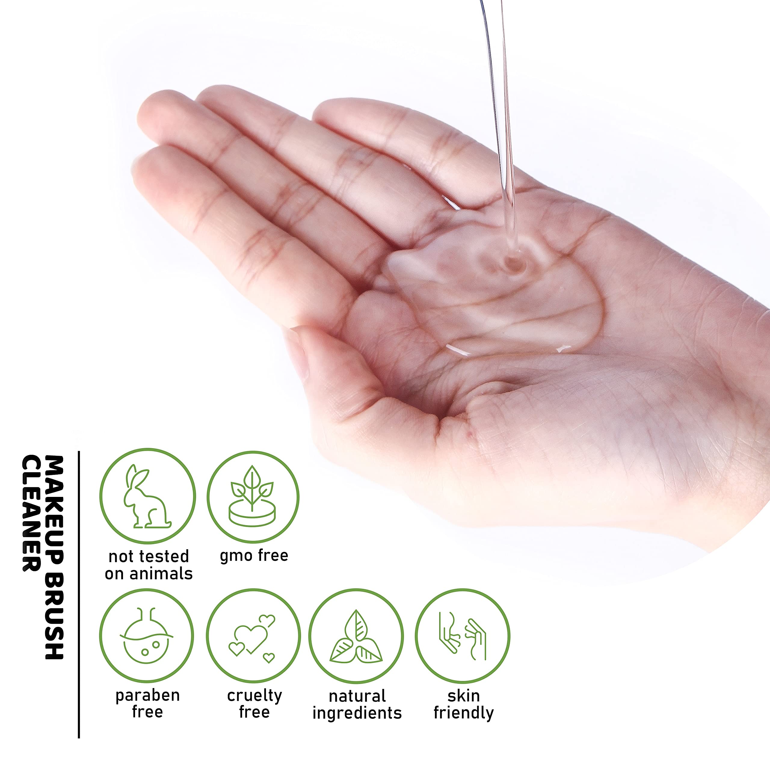 Clean-n-Fresh nettoyage avec mat pinceaux et eponges en douceur