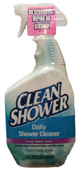 Nettoyant douche Clean Shower: action rapide pour prévenir les dépôts et brillance durable.