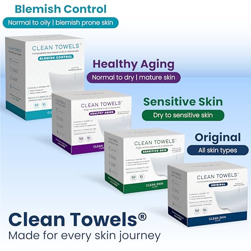 Clean Skin Club Clean Towels XL: nettoyage rapide sans eau grâce aux lingettes sèches