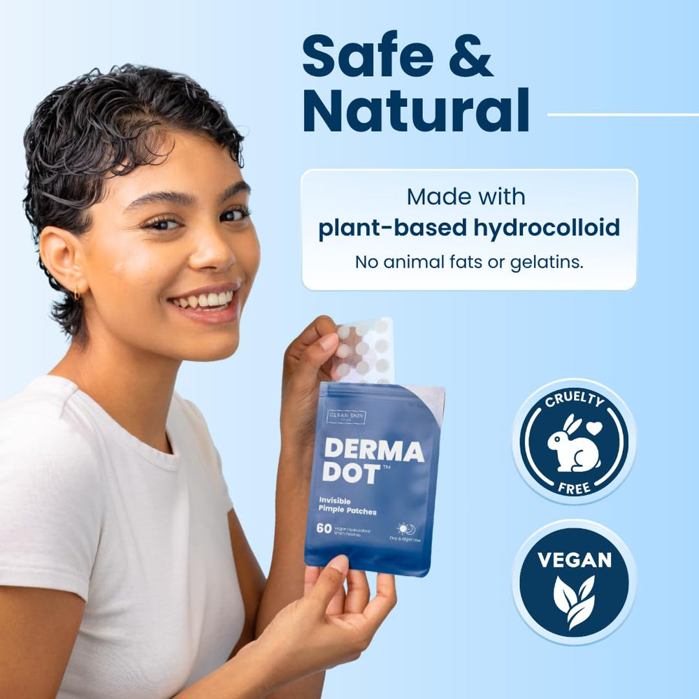 CLEAN SKIN CLUB Derma Dot – patch absorbant captant les impuretés.