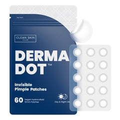 CLEAN SKIN CLUB Derma Dot – emballage élégant des pansements véganes.
