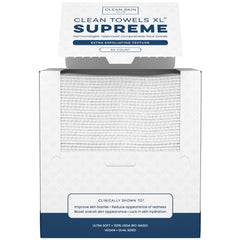 CLEAN SKIN CLUB front packaging showing 50-count convenience and clarity