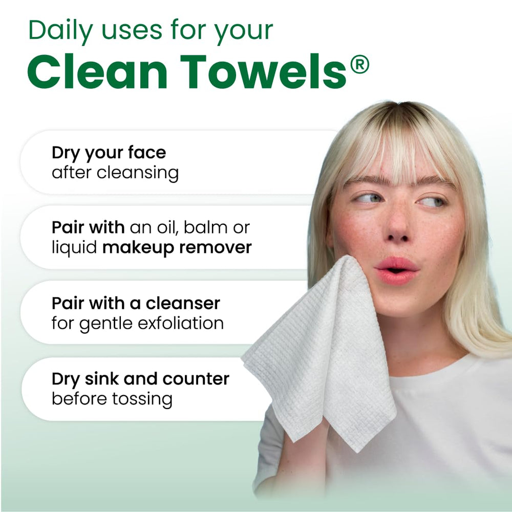 Clean Skin Club – adapté à tous les types de peau, même sensibles.