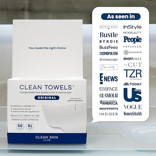 Sans additifs superflus sur les lingettes Clean Skin Club XL.