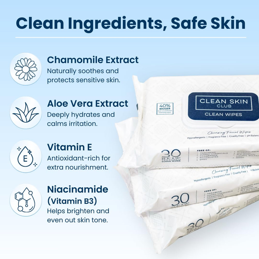 Démaquillage du mascara tenace avec Clean Skin Club XL Premium.