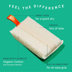 Cleanlogic gant exfoliant: sensation de propreté et de renouveau.