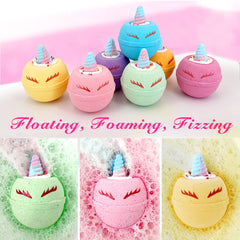 Surprise squishy à l’intérieur: amusement garanti avec les bombes unicornes Clear and Fresh