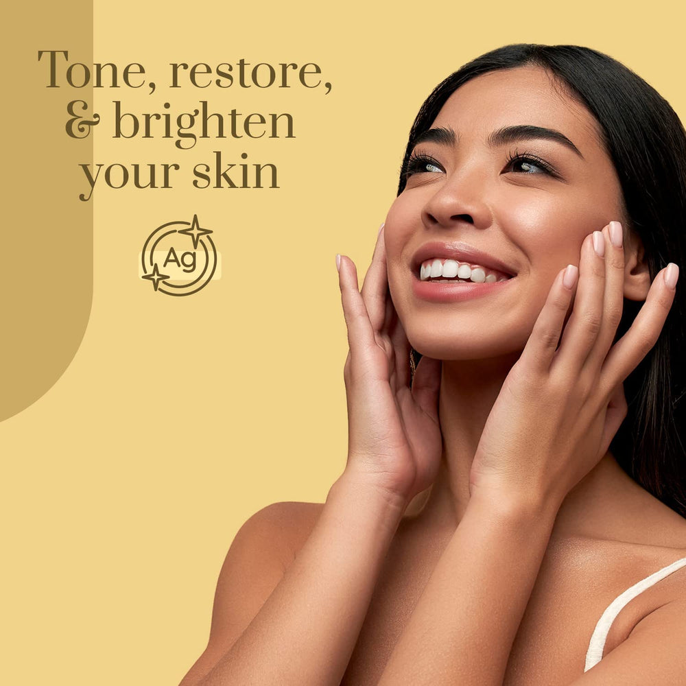 Clear Beauty Crème Jour 24K Or et Collagène – texture légère, absorption rapide