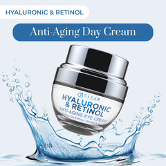Texture légère de la Crème Yeux Clear Beauty prête à être appliquée.