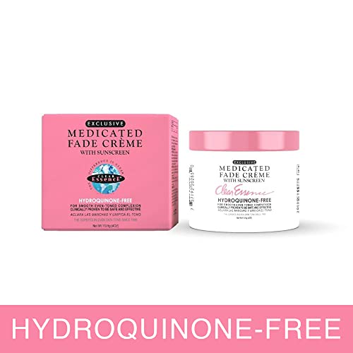 Clear Essence Crème Éclaircissante Exclusive — application facile sur le visage.