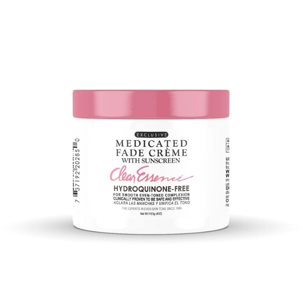 Clear Essence Crème Éclaircissante Exclusive, pot – cible les taches et unifie le teint.