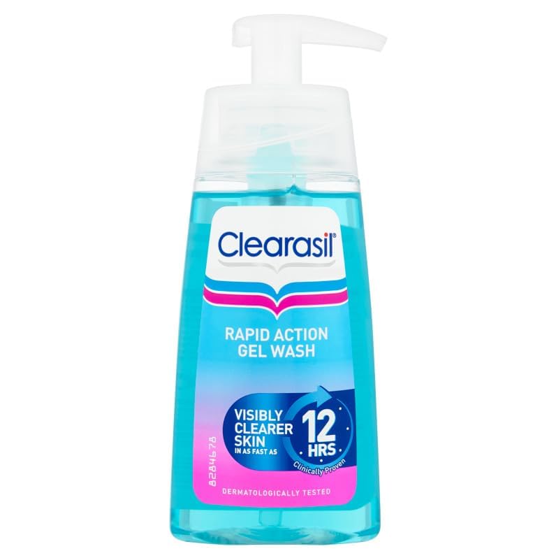 Clearasil Ultra Gel Nettoyant 12h – bouteille prête à l’emploi pour une peau plus nette