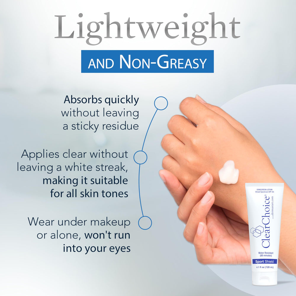 ClearChoice finition sans trace blanche, idéal sous maquillage.