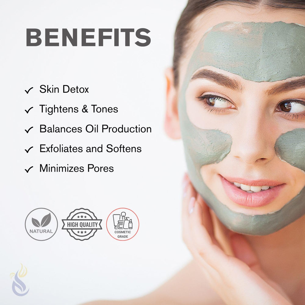 ClearLee detox-pores-visage bentonite: purifie les pores et régule le sébum