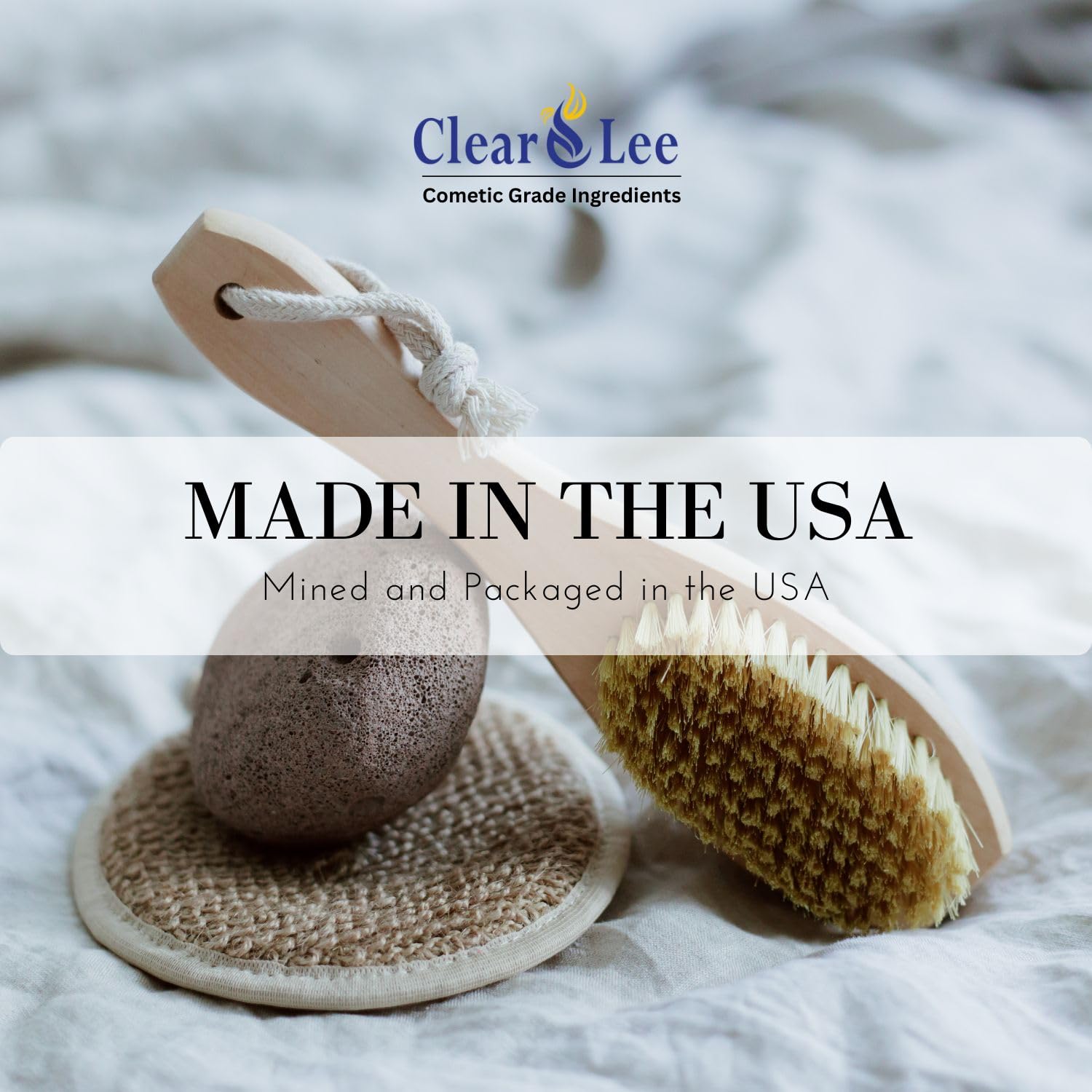ClearLee exfoliation écologique sans microbilles plastiques pour routine durable.