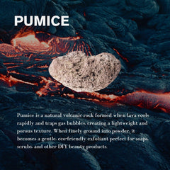 ClearLee poudre ponce fin mains, gommage doux et efficace.