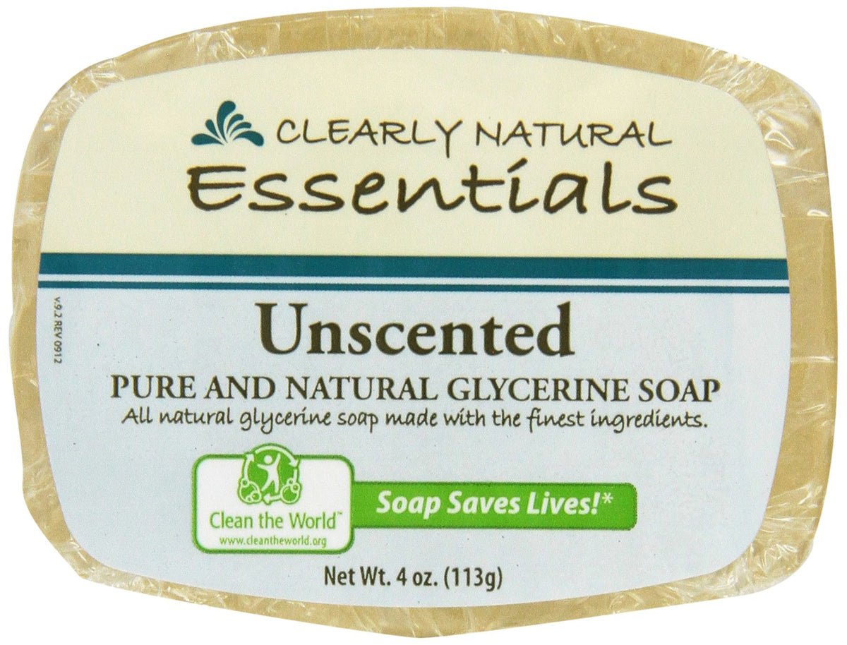 Savon Clearly Natural glycérine non parfumé – emballage pratique.