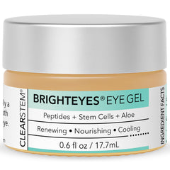CLEARSTEM BRIGHTEYES gel contour yeux rafraîchissant offrant fraîcheur et fermeté délicate